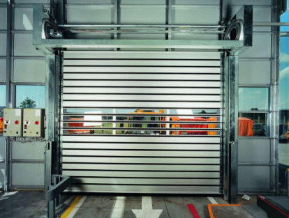 satın al 1250mm - 7000mm Genişlik Yüksek Hızlı Spiral Kapı Paneli Kalınlığı 40mm online manufacture