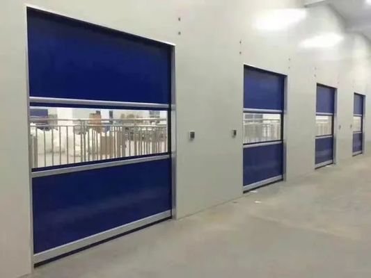 satın al High Speed Spiral Door with High Frequency Opening 1000-1500 Times/Day 220/380V 50Hz 750W Motor and Wind Resistance 15-20m/s online manufacture