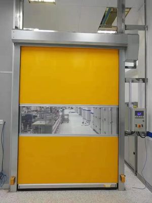 0.75W Endüstriyel Hızlı Kapı 220V / 380V Otomatik Hızlı Kapılar Bahar Serbest
