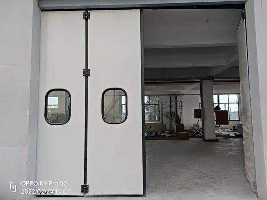 El / Otomatik Kaydırmalı Katlanabilir Kapılar 57mm Kapı Panel Kalınlığı