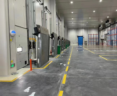 Soğuk depolama demiryolu platformları için hidrolik yükleme dikey rıhtım düzleyici