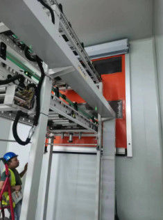 Yüksek Performanslı Küçük Hızlı Rulo Çapraz Kapı Lojistik Taşıyıcı Kemerleri