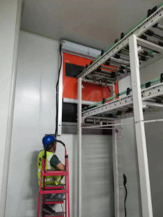 Yüksek Performanslı Küçük Hızlı Rulo Çapraz Kapı Lojistik Taşıyıcı Kemerleri