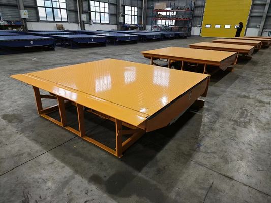 Özelleştirilebilir Dock Leveler Platform Çerçeve Tipi Yükleme Dock Hidrolik Ramp