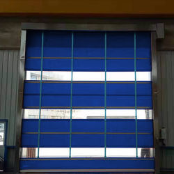 Ağır PVC Yüksek Hızlı Endüstriyel Kapı Lojistik Operasyonları için Özelleştirilebilir