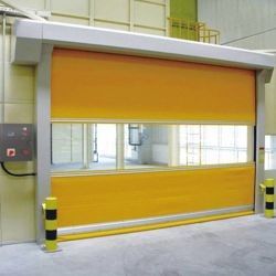 Otomatik güvenlik sensörlerini depolamak için enerji tasarruflu yüksek hızlı kapılar