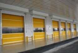 Dondurucular ve Soğuk Odalar için İzole Yüksek Hızlı Kapı Güvenilir ve Dayanıklı