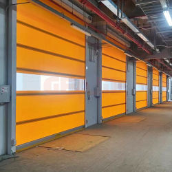 PVC Yüksek Hızlı Kapılar Otomatik Açılışlı Meşgul Depolar için Güvenilir Performans
